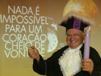 Para Celestino, de 89 anos, nunca é tarde para se estudar. Foto: Optimus Produções/Divulgação